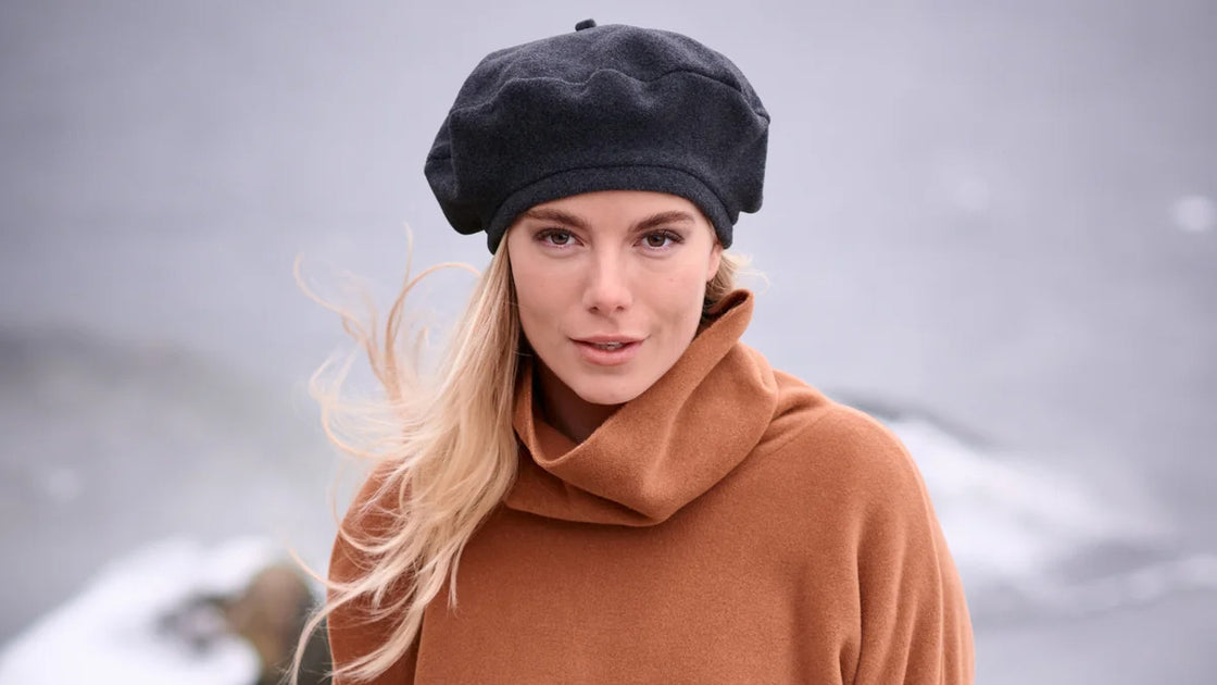 Henriette Steffensen Fleece Beret Sand  Coordinating outfits, French beret  hat, Beret