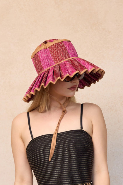Lorna Murray x Kathy Hilton Ladies Island Maxi Capri Hat Love
