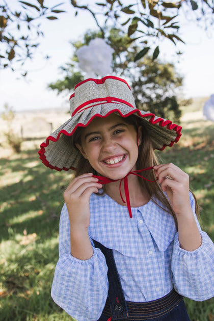 正規品 Lorna Murray Capri SunhatAmber キッズ L Lorna Murray Child Island Capri Hat Soar – KIITOSlife