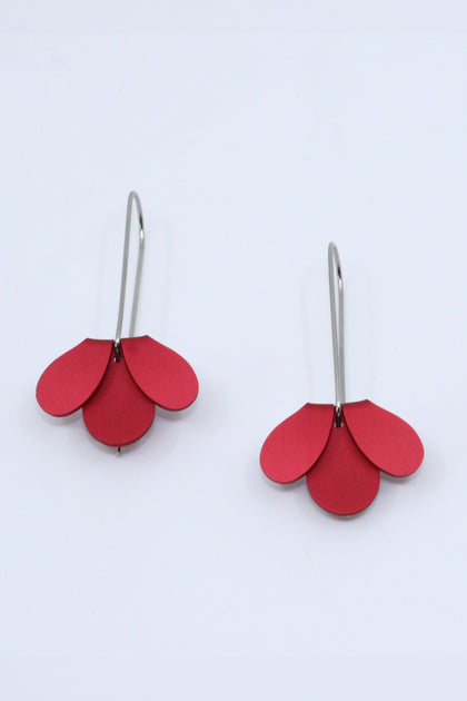 Earrings Silver Flip/Flat - Fink