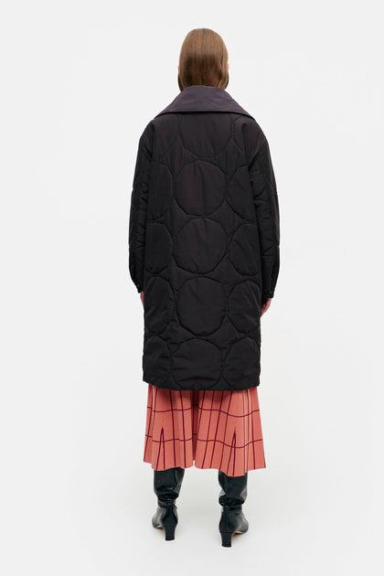 Marimekko Kurtiini Kivet Coat Black