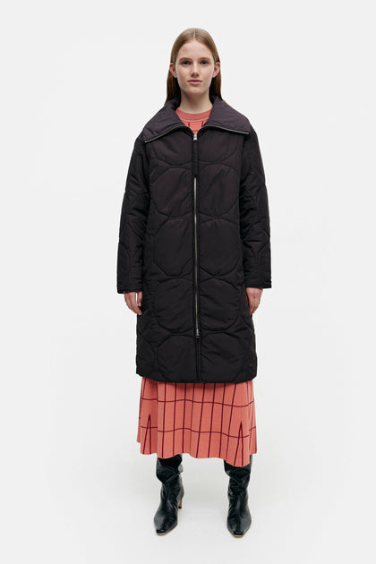 Marimekko Kurtiini Kivet Coat Black