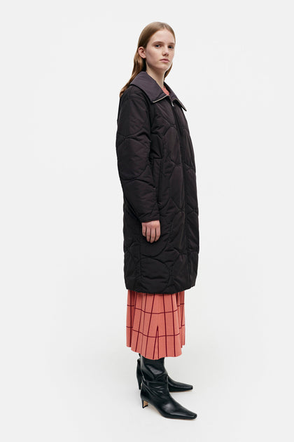 Marimekko Kurtiini Kivet Coat Black