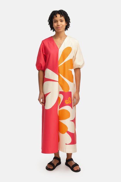 Marimekko Karkelo Kolmikko Cotton Dress