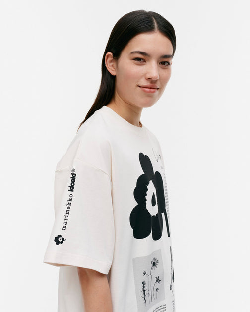marimekko Unikko Tシャツ MM_244_nopeus_unikko_placement