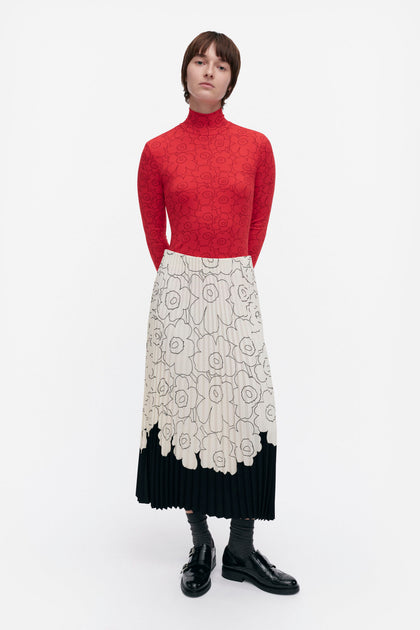 Marimekko Piiru Piirto Unikko Placement Skirt – KIITOSlife