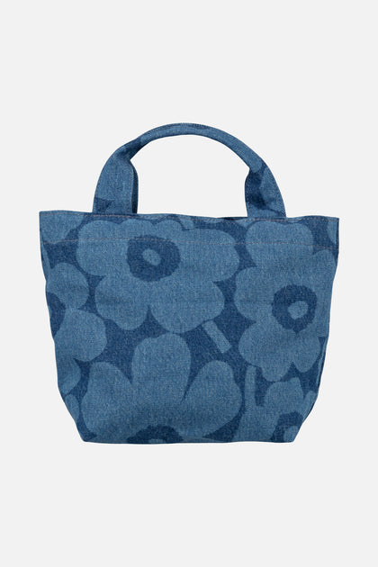 Marimekko Mono Mini Tote Bag Unikko Mid-Indigo – KIITOSlife