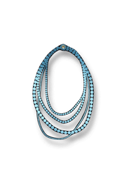 Uli Amsterdam Pearl Madame Necklace Turquoise