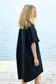 Henriette Steffensen Sweatshirt Logo Dress Black