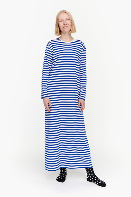 レア★marimekko Juoni Dress Katala サイズ34 Marimekko Katju Nightgown Classic Black/White – KIITOSlife