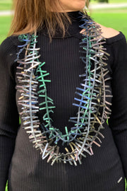 Jianhui London Recycled Leather Bird's Nest Necklace