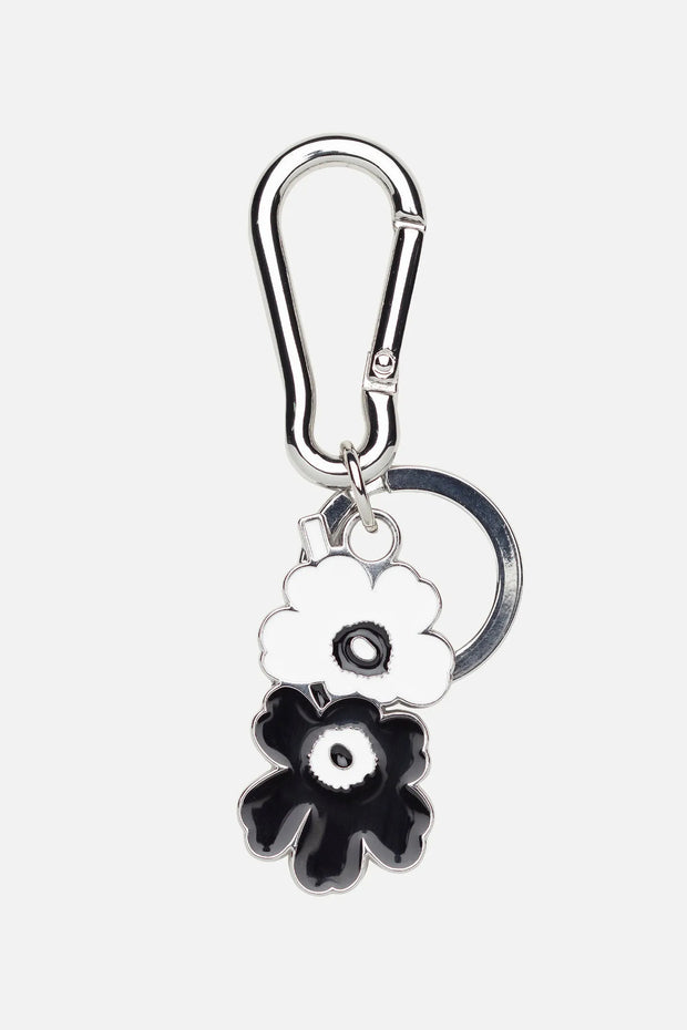Puhallus I Unikko Keychain Black/White