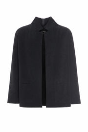 Henriette Steffensen CARL Unisex Fleece Blazer Soft Black | 1001C