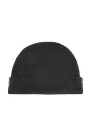 Henriette Steffensen CARL Fleece Beanie Hat Soft Black | 1008C