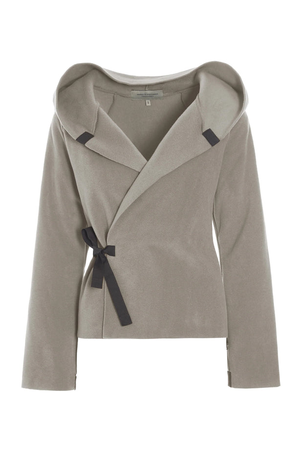 Henriette Steffensen Fleece Wrap Cardigan Elephant | 1009