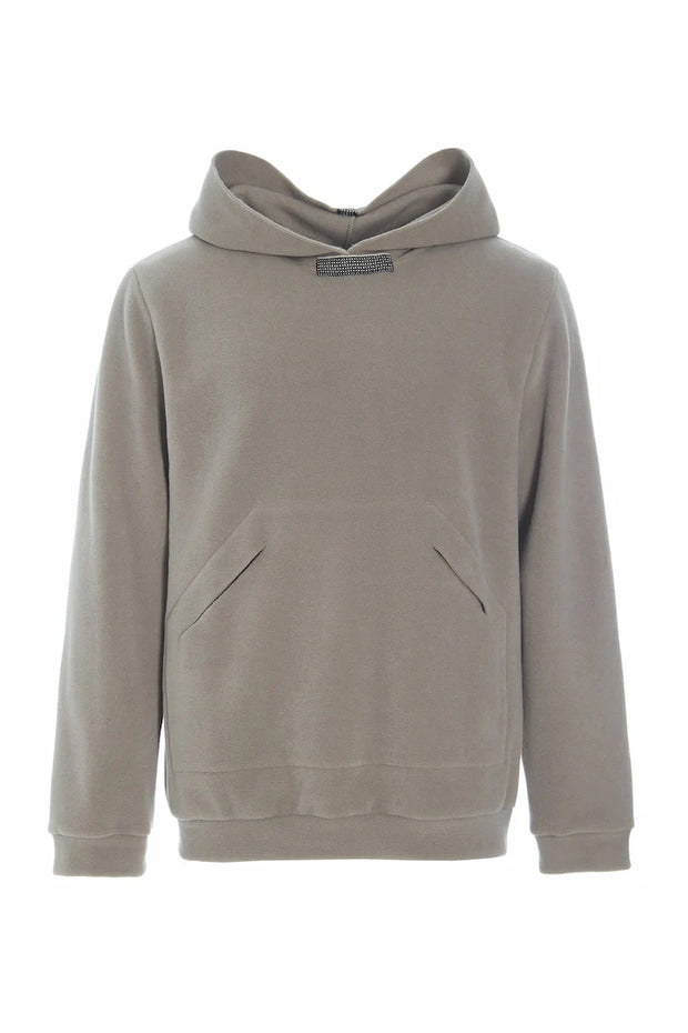 Henriette Steffensen Carl Unisex Fleece Hoodie Elephant | 1023C