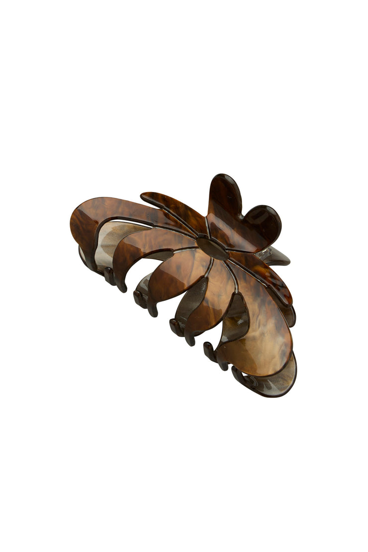 Becksöndergaard Marbie Magnolia Hair Claw Brown Tortoise Shell