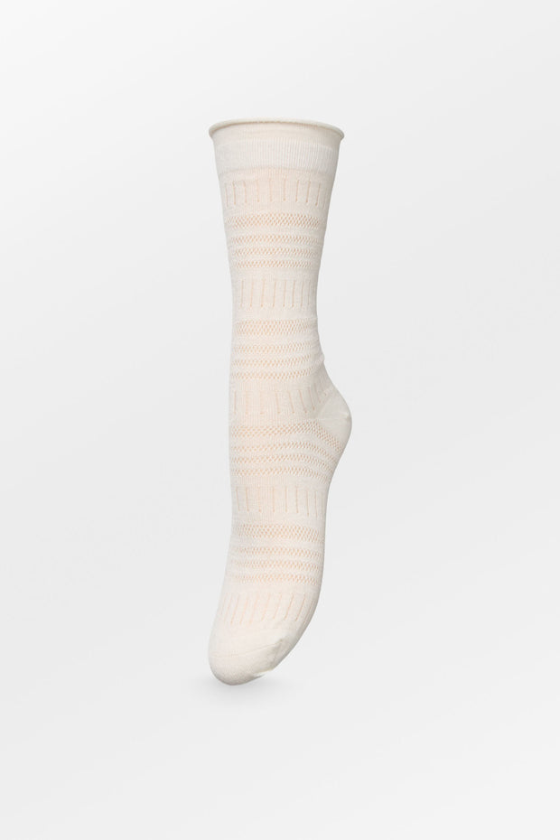 Becksöndergaard Lucretia Wola Socks Eggnog Off White