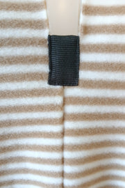 Henriette Steffensen Fleece Pullover Camel/Off-White Stripe