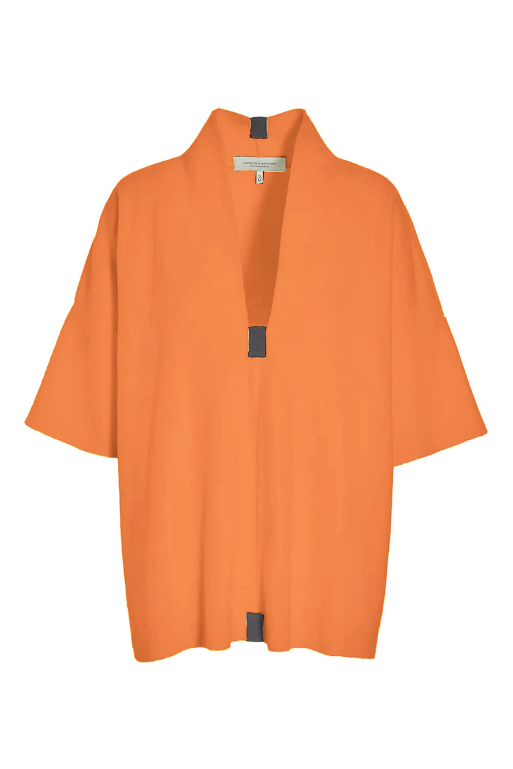 Henriette Steffensen Fleece Pullover Orange