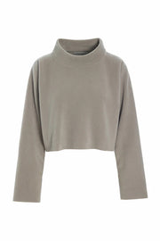 Henriette Steffensen Cropped Fleece Pullover Elephant | 1372