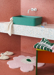 Marimekko Unikko Bathmat Pink