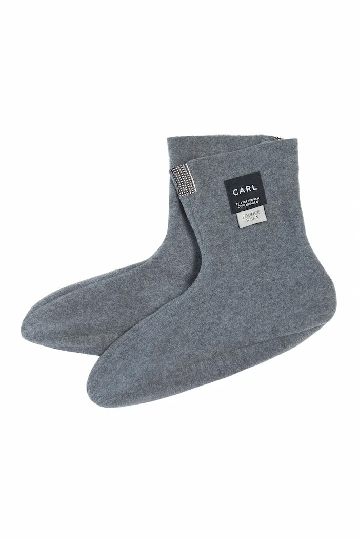 Henriette Steffensen CARL Fleece Socks Grey | 2025C