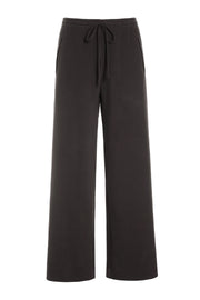 Henriette Steffensen Fleece Flare Trousers Chokolate | 2116