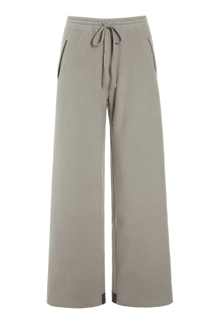 Henriette Steffensen Fleece Flare Trousers Elephant | 2116