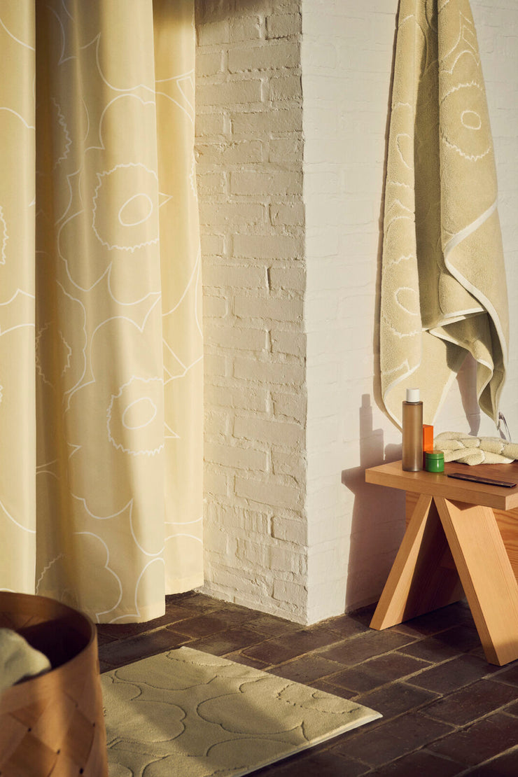 Marimekko Piirto Unikko Bathmat Straw