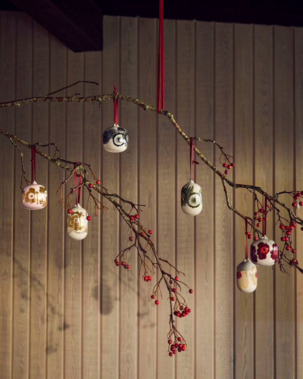 Marimekko Unikko Christmas Ornament