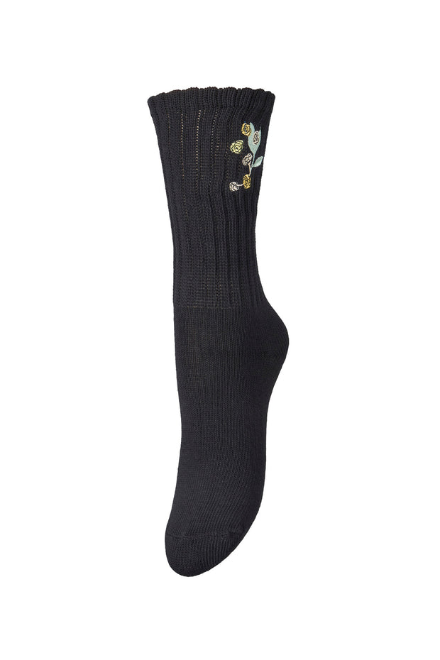 Becksöndergaard Rosy Cotta Socks Black