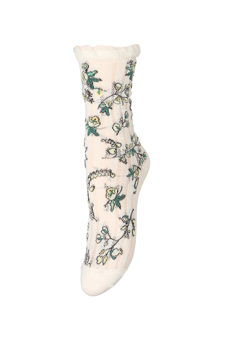 Becksöndergaard Fairygard Cotta Socks Birch White