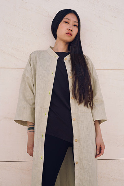 Cecilia Sörensen Kaftan Linen Coat/Shirt Dress
