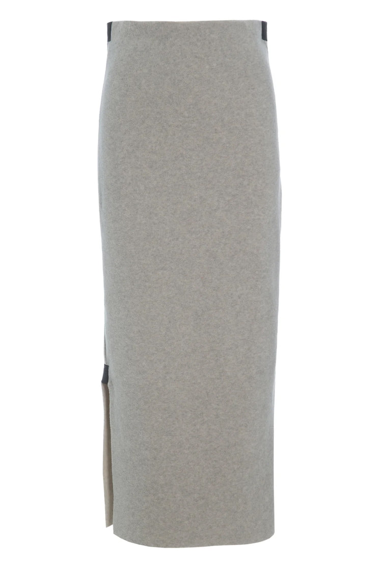Henriette Steffensen Fleece Long Skirt Sand