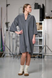 Henriette Steffensen Fleece Dress Grey