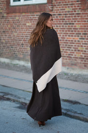 Henriette Steffensen Fleece Long Flared Skirt Chokolate | 3256
