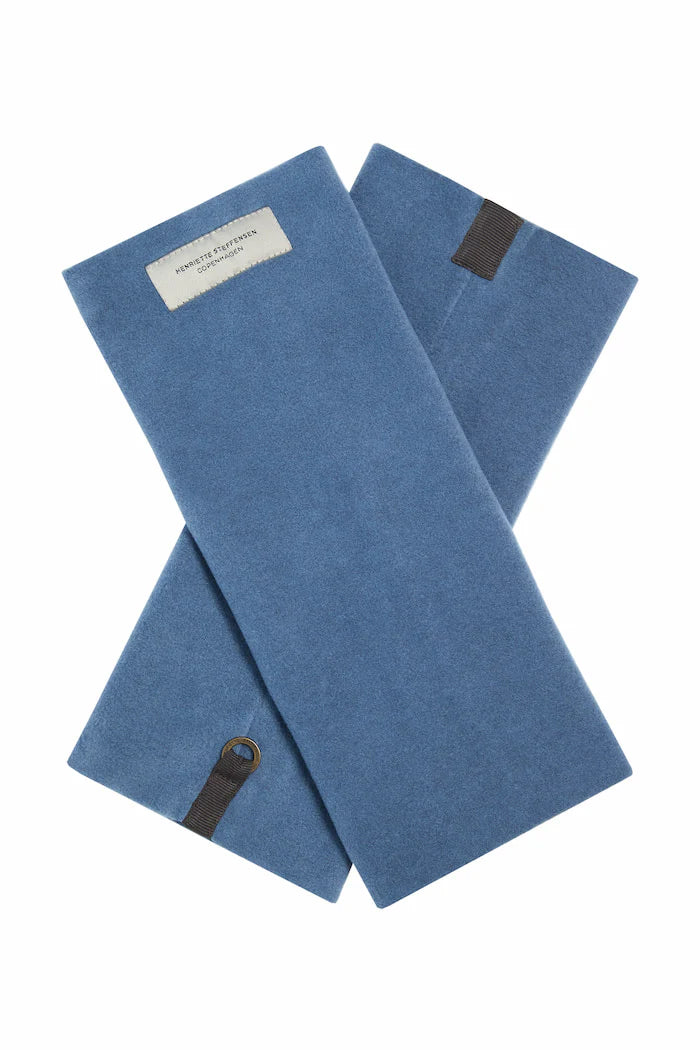 Henriette Steffensen Fleece Leg Warmers Dusty Blue