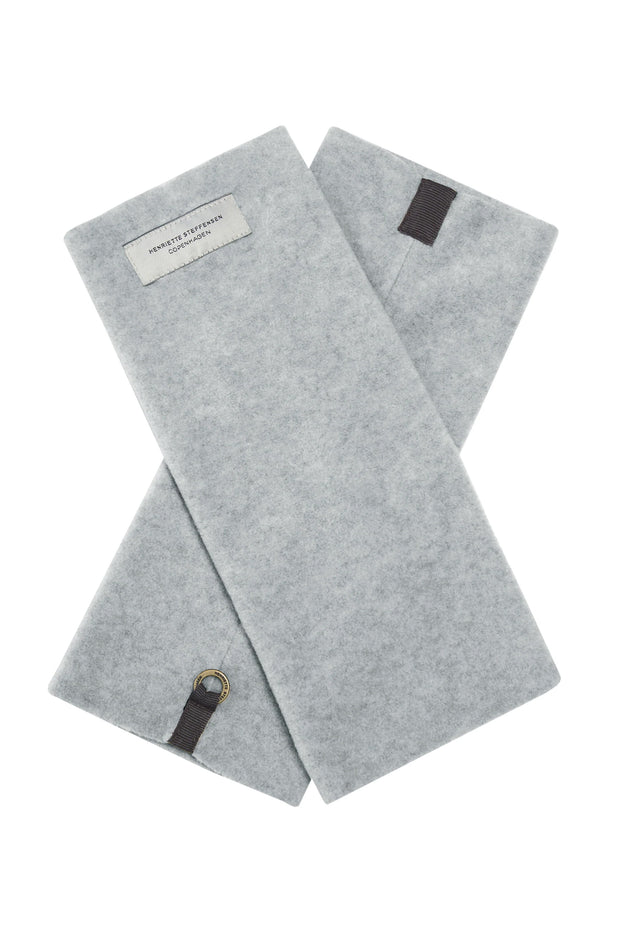 Henriette Steffensen Fleece Leg Warmers Light Grey | 4087