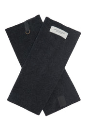 Henriette Steffensen Fleece Leg Warmers Soft Black