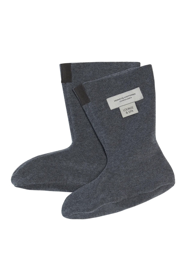 Henriette Steffensen Fleece Socks Grey