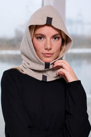 Henriette Steffensen Fleece Balaclava Sand