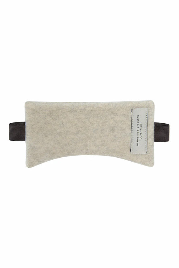 Henriette Steffensen Fleece Sleep Mask Sand | 4108