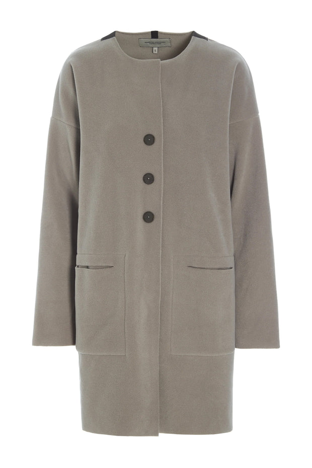 Henriette Steffensen Fleece Cardigan Jacket Elephant | 7163