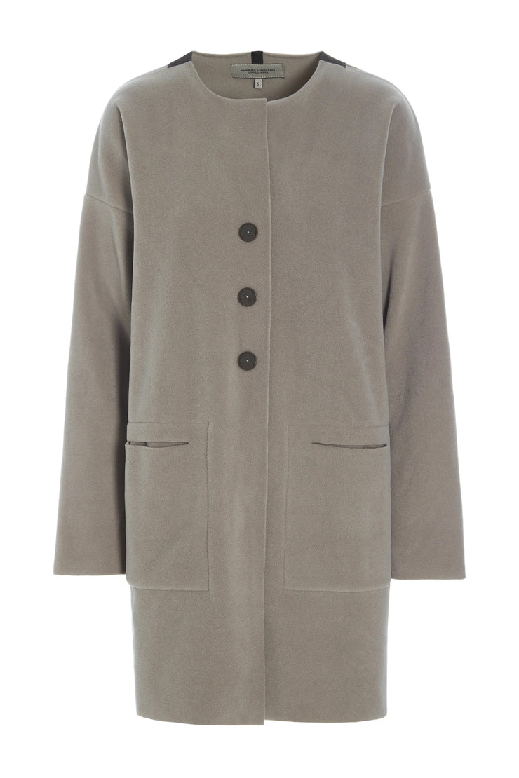 Henriette Steffensen Fleece Cardigan Jacket Elephant | 7163