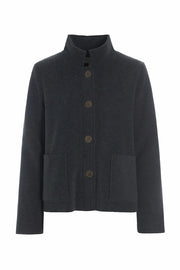 Henriette Steffensen Fleece Short Jacket Soft Black | 7164