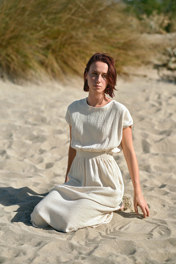 Cecilia Sörensen Magnolia Dress Sand