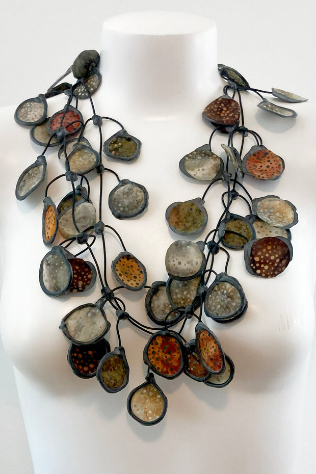 Annemieke Broenink Batiq Necklace Earth