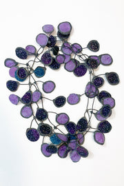 Annemieke Broenink Batiq Necklace Purple