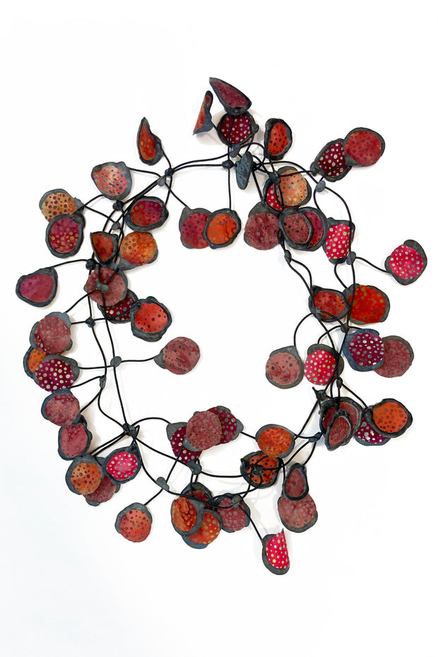 Annemieke Broenink Batiq Necklace Red